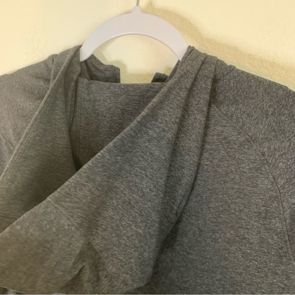 Lululemon Mens heather gray surge warm full zip hooded sweater M - Picture 8 of 8